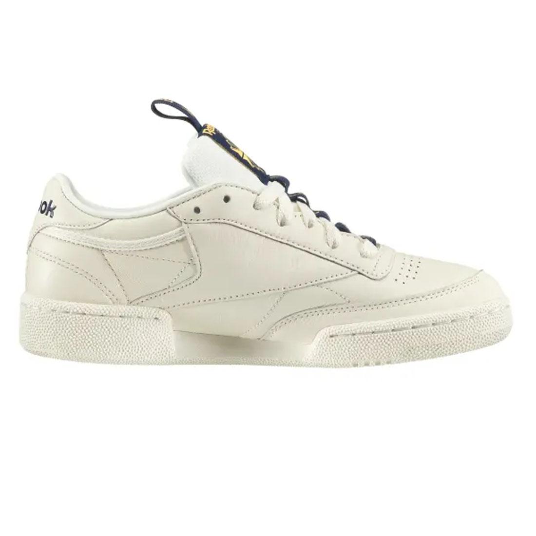 Leather Trainers Mens Retro Club 85 C Classic Mens White Reebok Classic Leather Club C 85 Retro Mens White Trainers